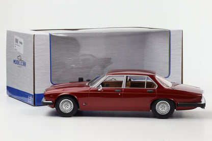 1:18 MCG Jaguar XJ6 Series III 1979 rot metallic 1:18 diecast