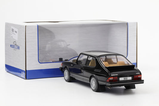 1:18 MCG Saab 900 Turbo 1981 schwarz diecast