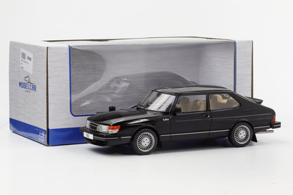 1:18 MCG Saab 900 Turbo 1981 schwarz diecast