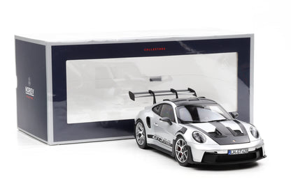 1:18 Porsche 911 992 GT3 RS 2022 Weissach Package GT-Silbermetallic Norev