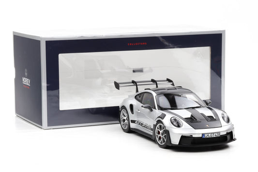 1:18 Porsche 911 992 GT3 RS 2022 Weissach Package GT-Silbermetallic Norev