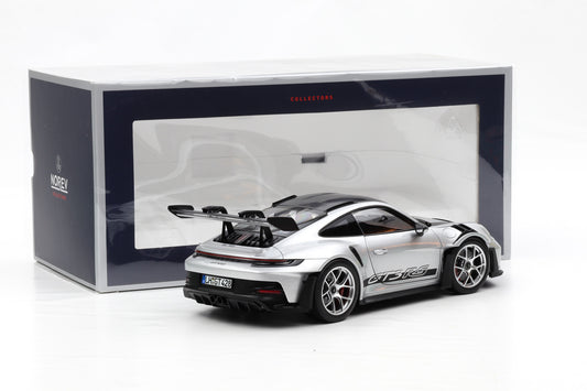 1:18 Porsche 911 992 GT3 RS 2022 Weissach Package GT-Silbermetallic Norev