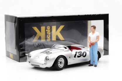 1:12 Porsche 550 Spyder No.130 Little Bastard 1955 James Dean KK Scale