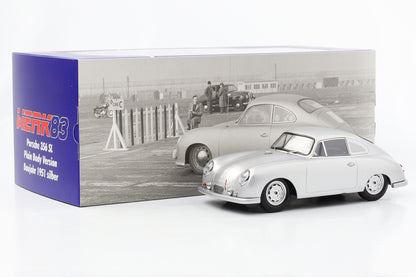 1:18 Porsche 356 SL SL Plain Body Version 1951 silver WERK83 diecast