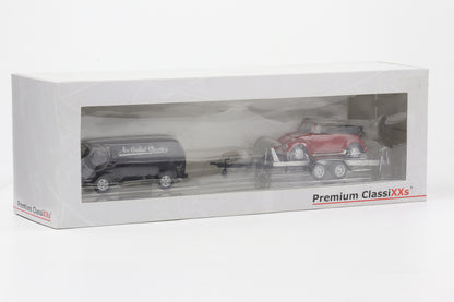 1:43 Premium ClassiXXs VW T3a Kastenwagen Anhänger Käfer Cabrio Air Cooled