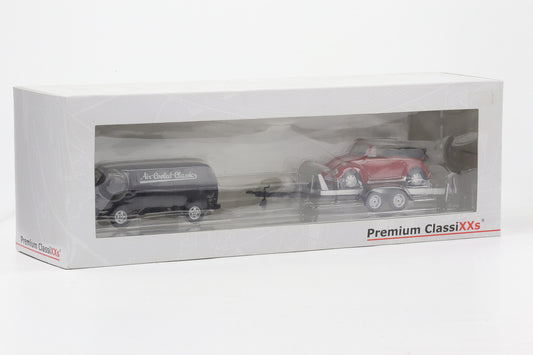 1:43 Premium ClassiXXs VW T3a Kastenwagen Anhänger Käfer Cabrio Air Cooled