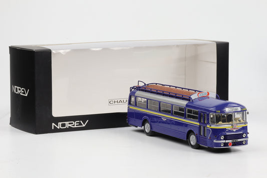 1:43 Norev Chausson AP52 Citram Überlandbus blau 1955