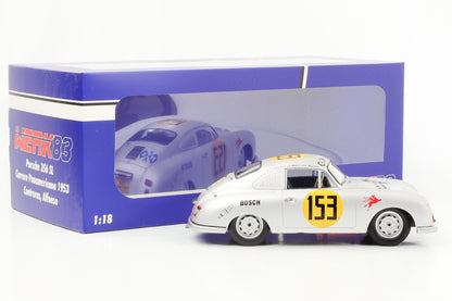 1:18 Porsche 356 SL #153 Carrera Panamericana 1953 Contreras Alfonso WERK83 diecast