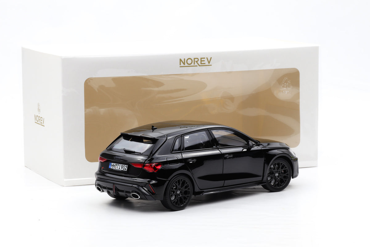 1:18 Norev Audi RS3 Sportback 2025 Typ 8Ya Myth black metallic 188388