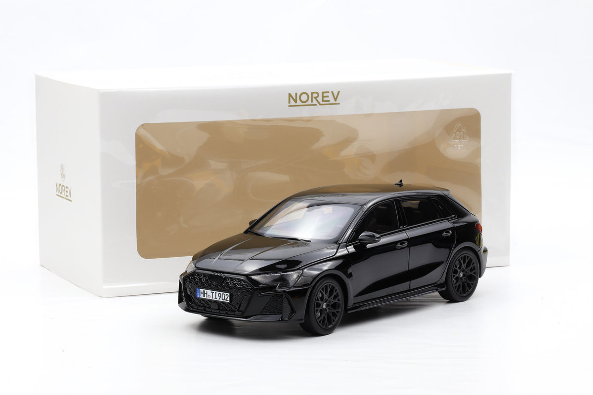 1:18 Norev Audi RS3 Sportback 2025 Typ 8Ya Myth black metallic 188388