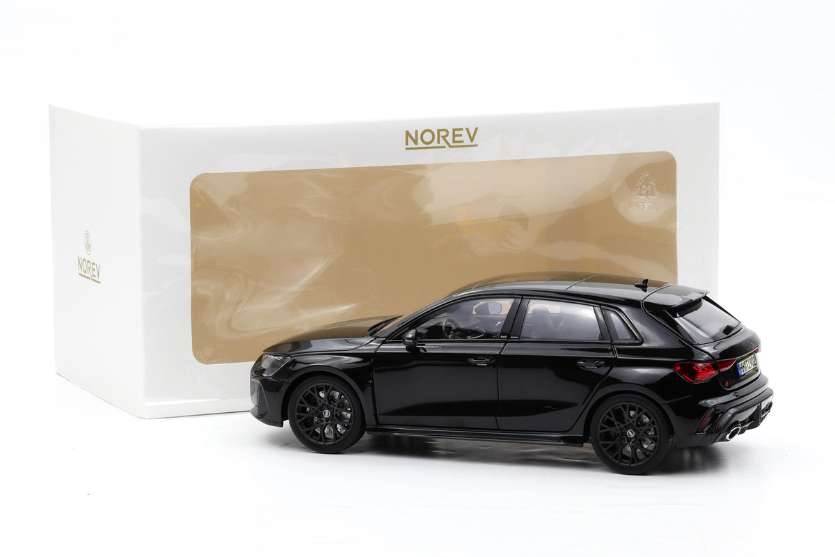 1:18 Norev Audi RS3 Sportback 2025 Typ 8Ya Myth black metallic 188388