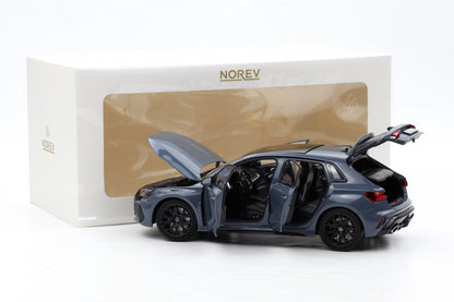 1:18 Norev Audi RS3 Sportback 2025 Typ 8Ya Myth kemoragrau 1/200 pcs