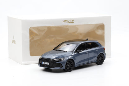 1:18 Norev Audi RS3 Sportback 2025 Typ 8Ya Myth kemoragrau 1/200 pcs