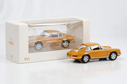 1:43 Porsche 911 braun-orange 1969 Norev Jet Car diecast