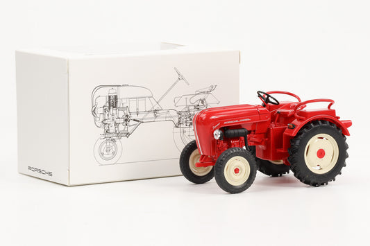 1:24 Porsche Diesel Schlepper Junior Traktor rot Museum