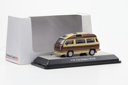 1:43 Premium ClassiXXs VW T3a Dehler Profi achatbraun beige Camping Car