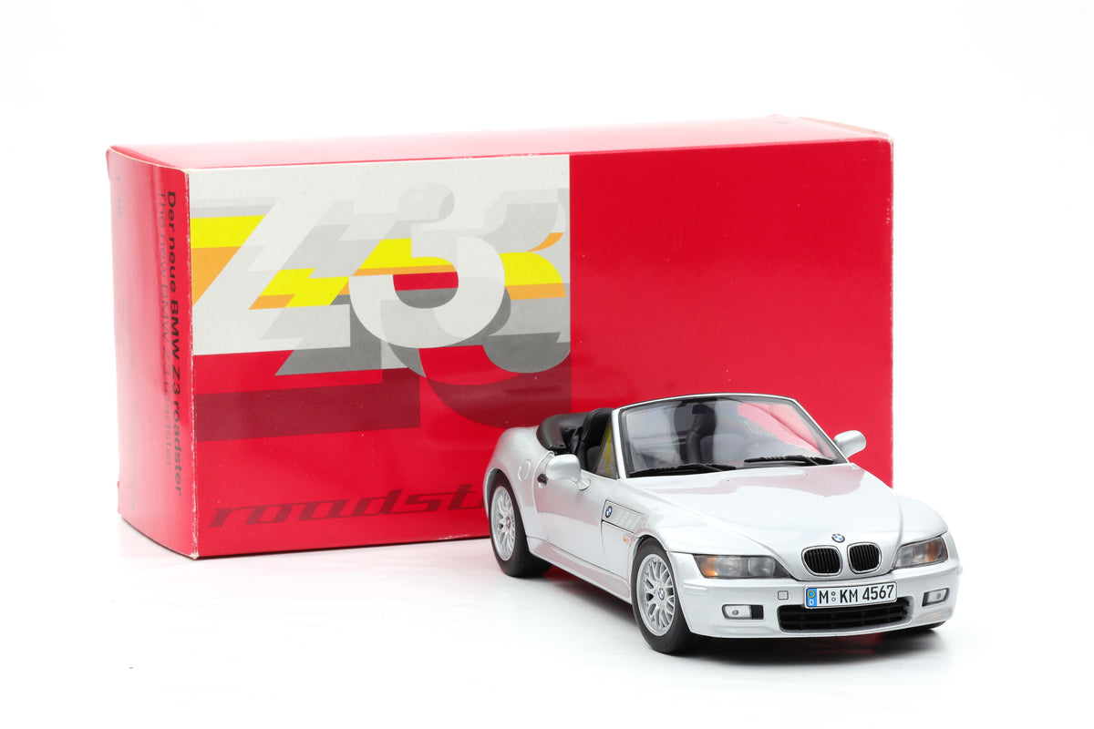 1:18 UT Models BMW Z3 Roadster 1996 silber BMW Dealer Edition – gebraucht