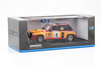 1:18 UH RENAULT 5 Turbo Gr.4 Rallye Tour de France Auto 1st #4 Ragnotti Andrie
