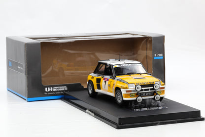 1:18 UH RENAULT 5 Turbo #7 Tour de Corse Ragnotti Andrie Sieger 1982