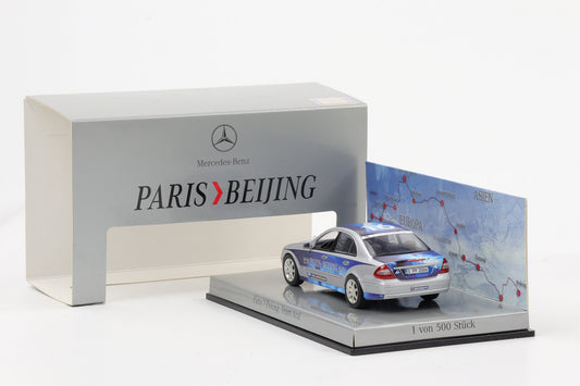 1:43 Minichamps Mercedes-Benz E-Klasse Rally Paris - Peking Team Aral 2006