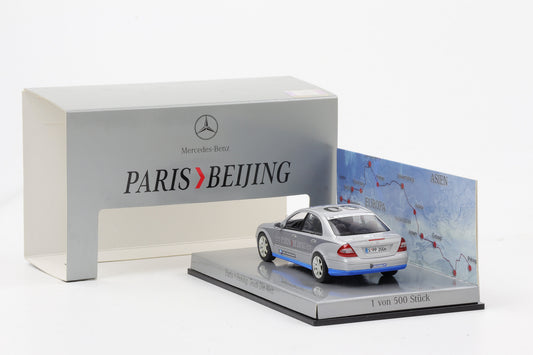 1:43 Minichamps Mercedes-Benz E-Klasse Rally Paris - Peking Team Die Welt