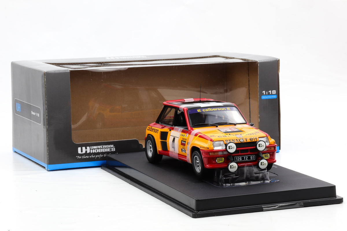 1:18 UH RENAULT 5 Turbo Gr.4 Rallye Tour de France Auto 1st #4 Ragnotti Andrie