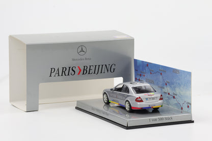 1:43 Minichamps Mercedes-Benz E-Klasse Rally Paris - Peking Team Ebay 2006