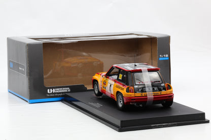 1:18 UH RENAULT 5 Turbo Gr.4 Rallye Tour de France Auto 1st #4 Ragnotti Andrie