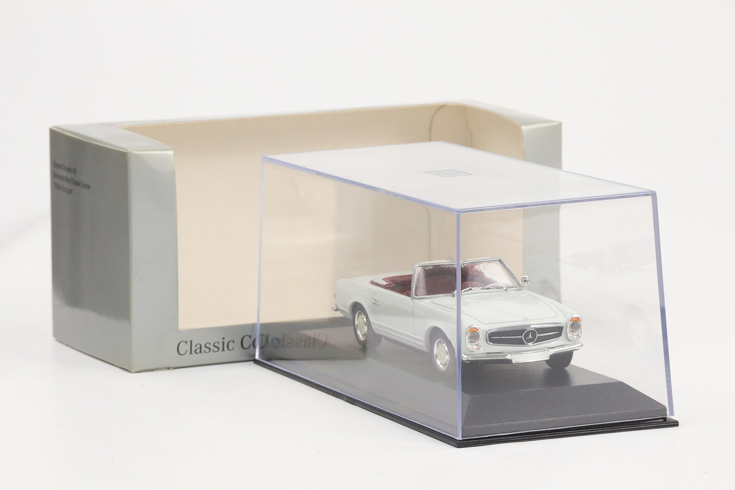 1:43 Minichamps Mercedes-Benz 230 SL - 280 SL Pagode weiß Dealer