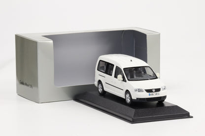 1:43 Minichamps Volkswagen VW Caddy Maxi Life weiß Dealer