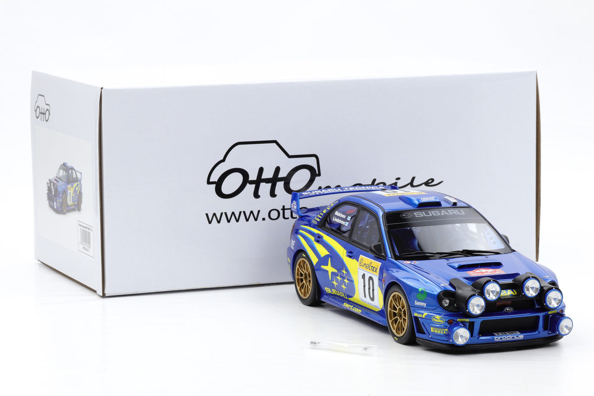 1:18 OTTO mobile Subaru Impreza WRC Rallye Monte Carlo Mäkinen OT784 NEU