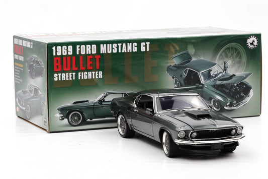 1:18 Ford Mustang GT „Bullet“ Street Fighter 1969 ACME (GMP) Full Opening