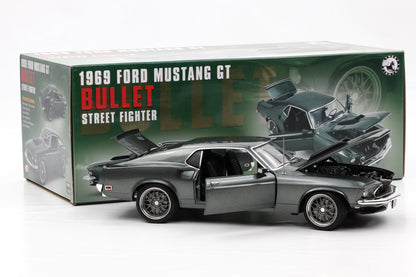 1:18 Ford Mustang GT „Bullet“ Street Fighter 1969 ACME (GMP) Full Opening