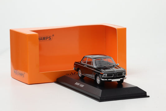 1:43 Minichamps BMW 1600 Typ 114 1968 schwarz Maxichamps