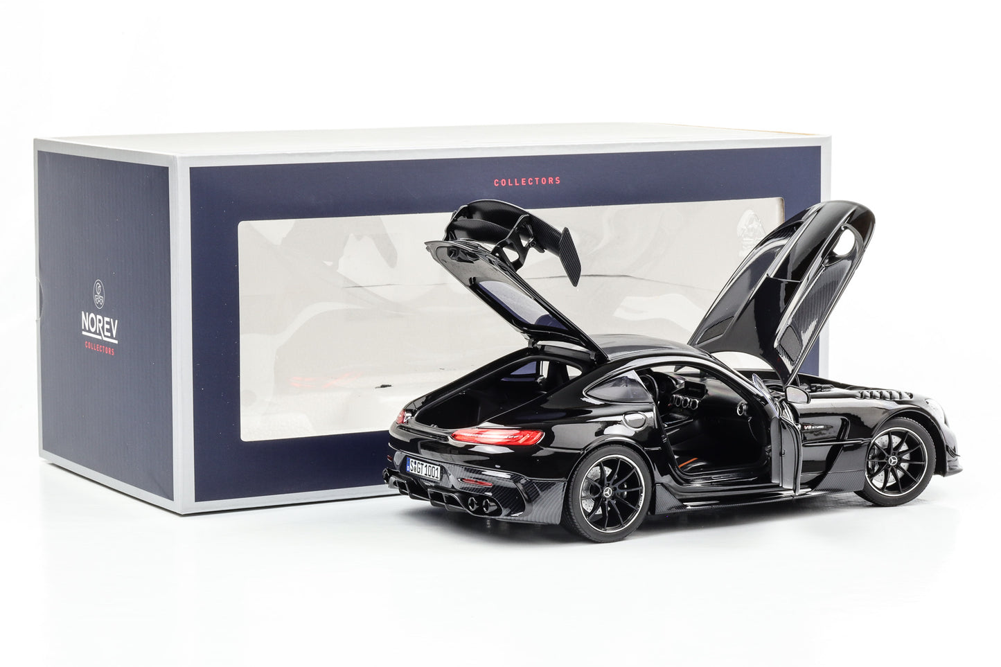 1:18 Mercedes-Benz AMG GT Black Series schwarz 2021 Norev 183900