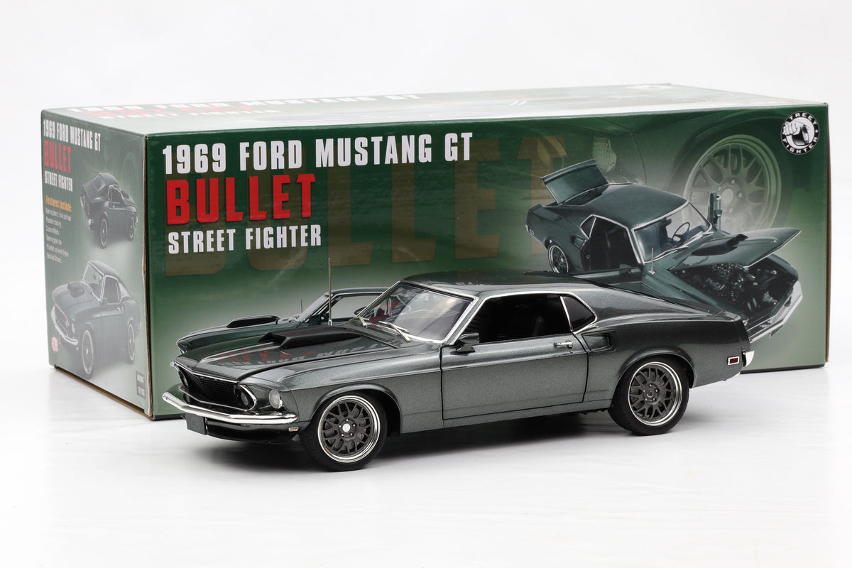 1:18 Ford Mustang GT „Bullet“ Street Fighter 1969 ACME (GMP) Full Opening
