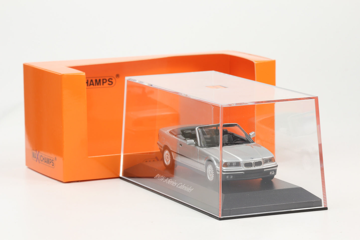 1:43 Minichamps BMW 3-Series Cabriolet E36 1993 silber Maxichamps