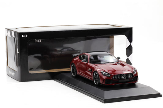 1:18 Mercedes-Benz AMG GT-R red metallic 2021 Minichamps 1/333 pcs