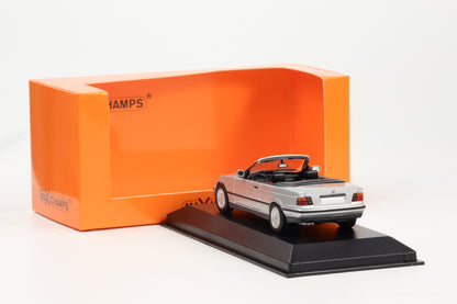 1:43 Minichamps BMW 3-Series Cabriolet E36 1993 silber Maxichamps