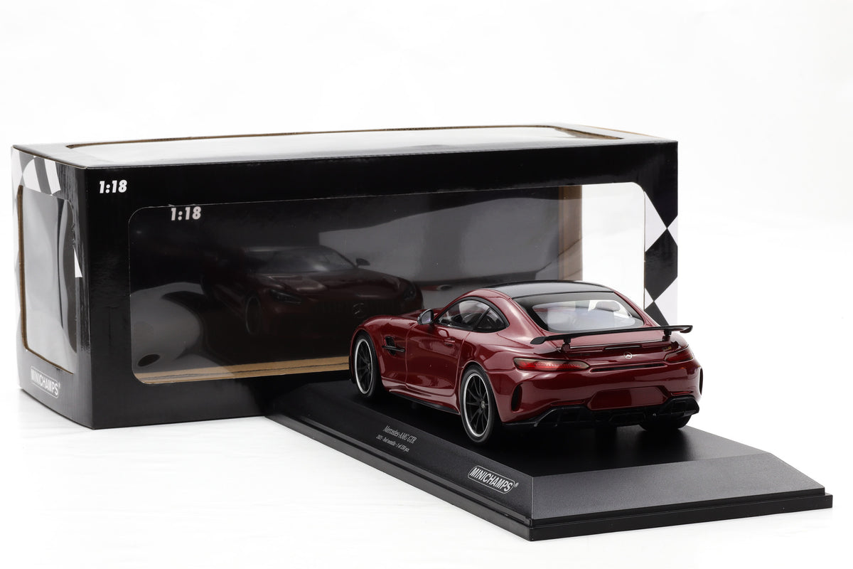 1:18 Mercedes-Benz AMG GT-R red metallic 2021 Minichamps 1/333 pcs