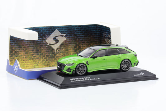 1:43 ABT RS 6-R 2022 java-green based on Audi RS 6 Avant C8 Solido