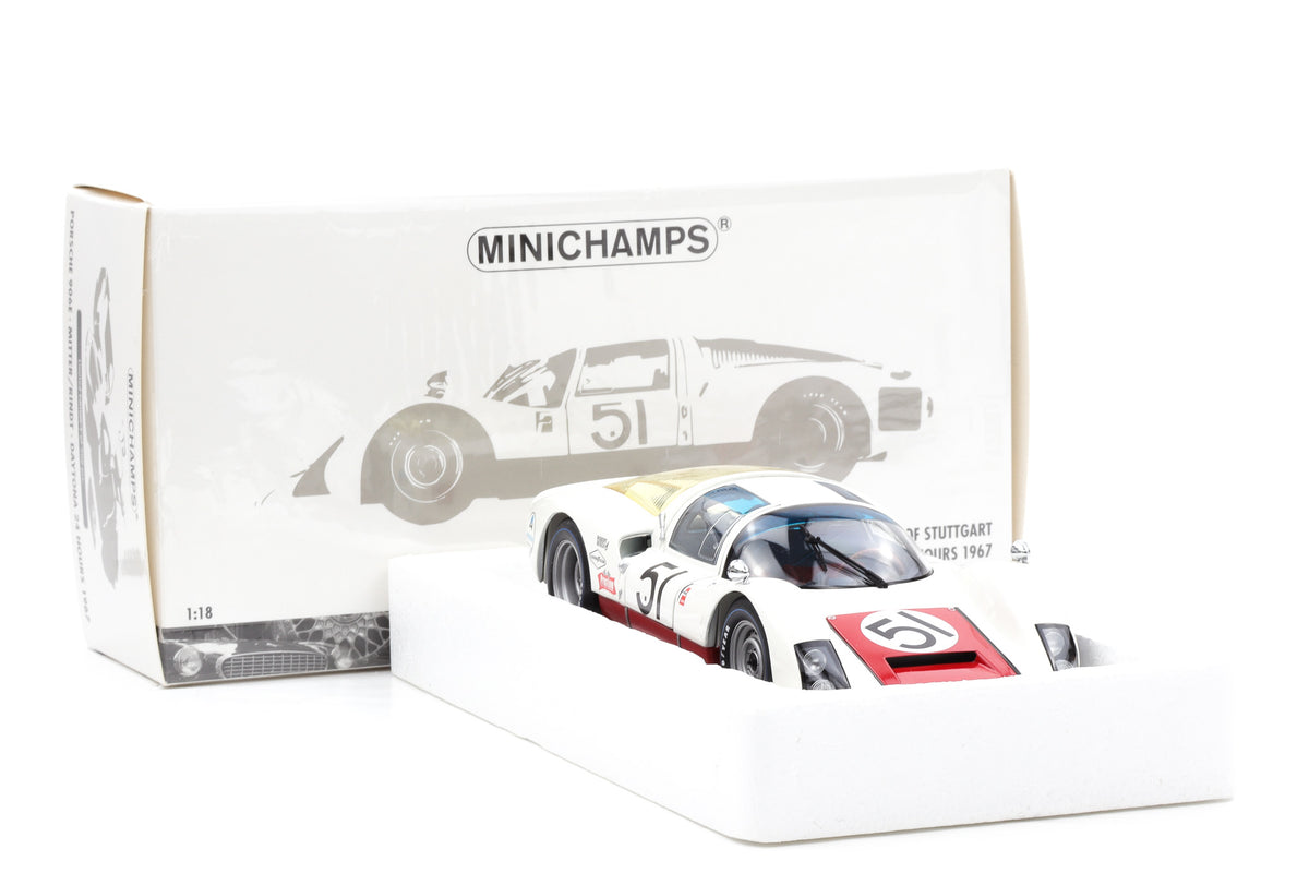 1:18 Minichamps Porsche 906E #51 24h Daytona 1967 Mitter Rindt 1/200 pcs