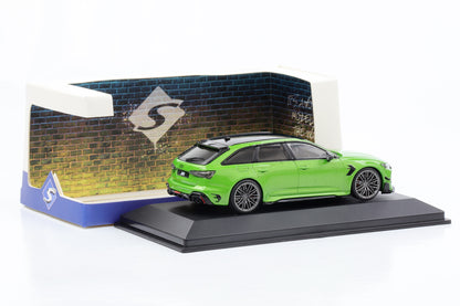1:43 ABT RS 6-R 2022 java-green based on Audi RS 6 Avant C8 Solido