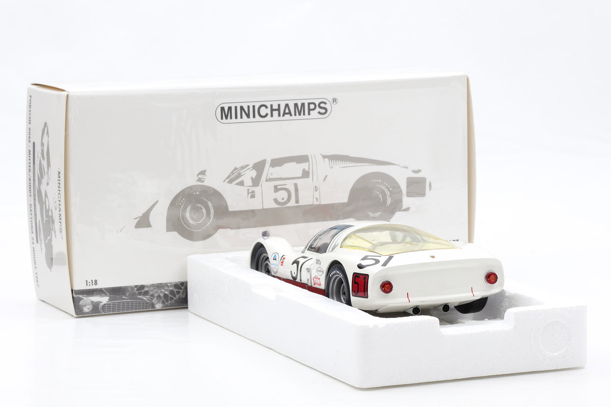1:18 Minichamps Porsche 906E #51 24h Daytona 1967 Mitter Rindt 1/200 pcs