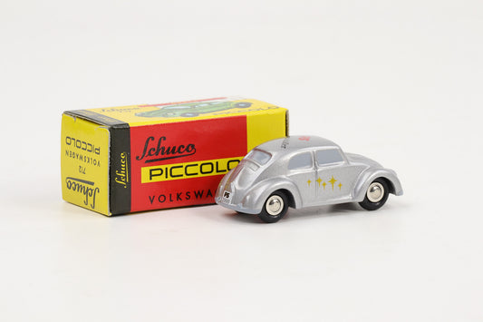 1:90 Schuco Piccolo VW Käfer Glückskäfer 2000 metallic-silber Art.Nr. 01262