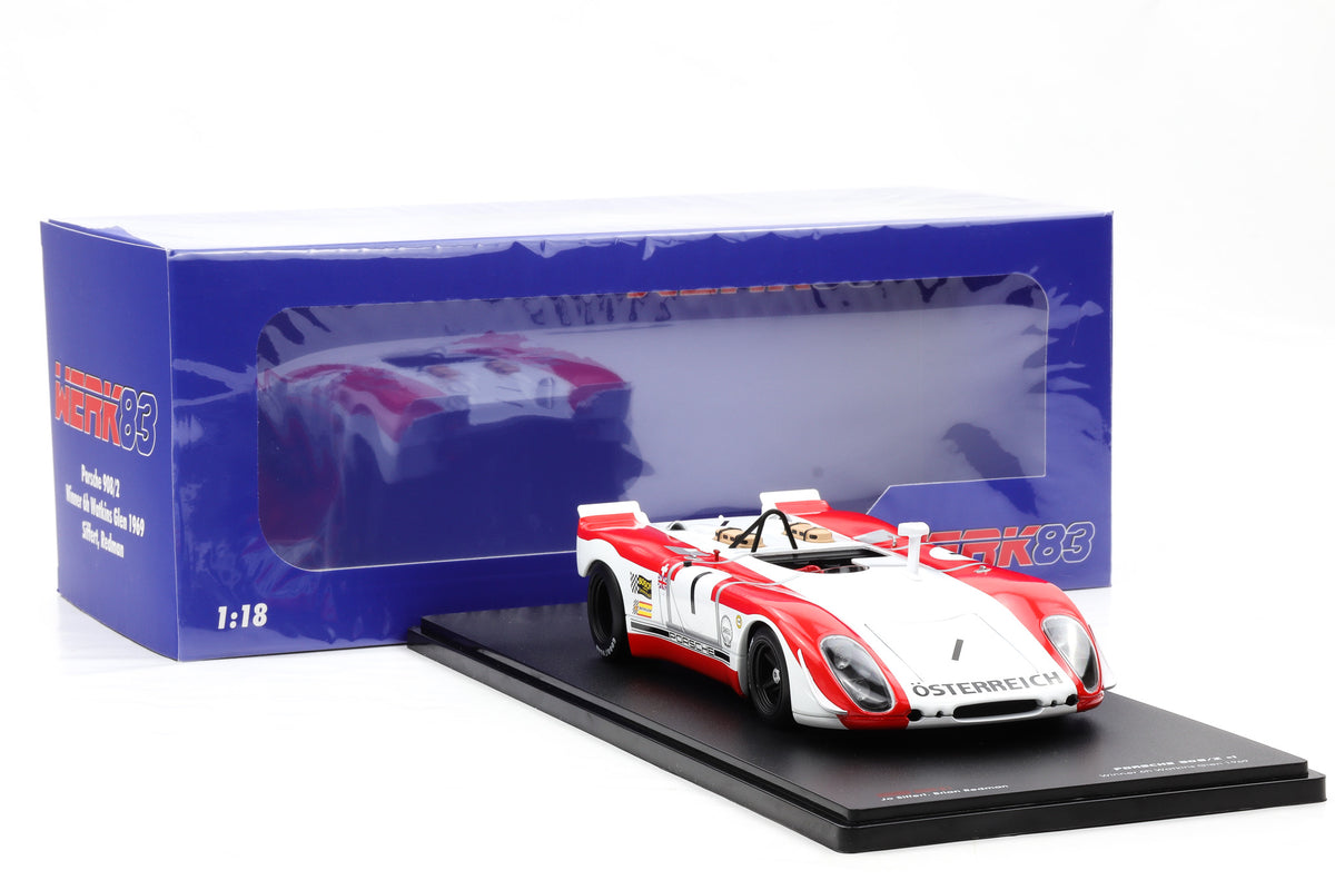 1:18 Porsche 908/02 #1 Sieger 6h Watkins Glen 1969 Redman, Siffert Werk83