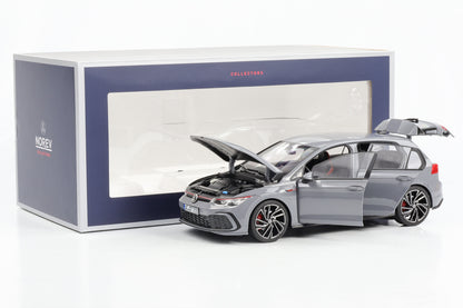 1:18 Norev Volkswagen VW Golf VIII 8 GTI 2021 grau 188590 full opening