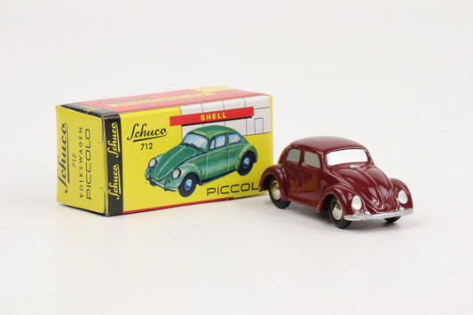 1:90 Schuco Piccolo VW Käfer dunkelrot Art.Nr. 01261-DR