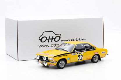 1:18 Otto Opel Commodore RMC GSE Yellow Rallye 1973 Röhrl Berger  OT933