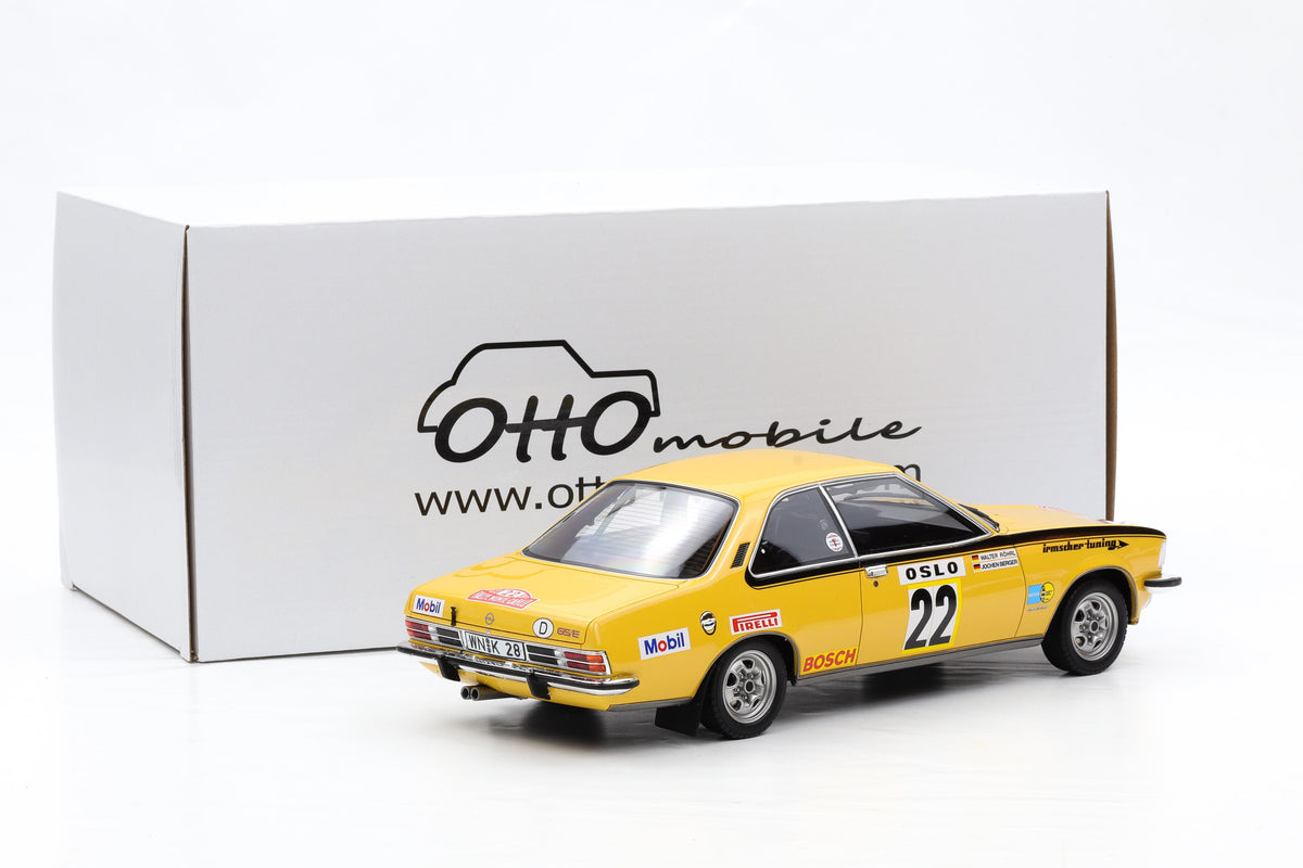 1:18 Otto Opel Commodore RMC GSE Yellow Rallye 1973 Röhrl Berger  OT933